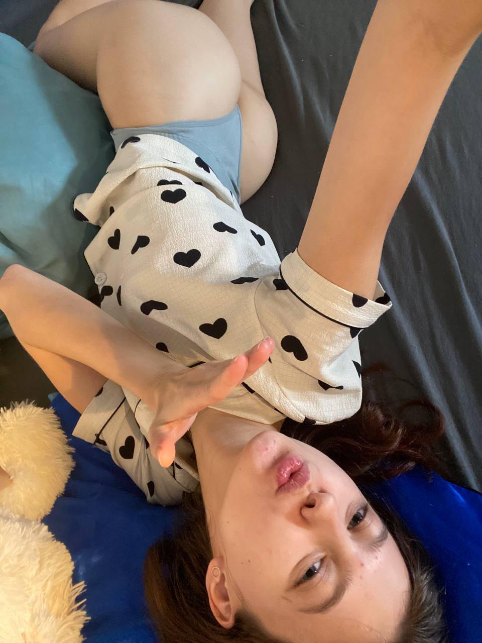 A cozy shot with Your princess — straight from Zhuzhou